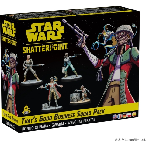Star Wars Shatterpoint That's Good Business Squad Pack