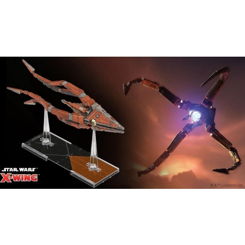 Star Wars: X-Wing Second Edition - Trident-Class Assault Ship Expansion Pack