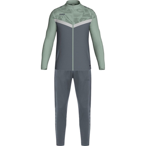 JAKO M9124K Polyesterpak Iconic Kids - Anthra Light/Mintgroen/Zachtgrijs - 116