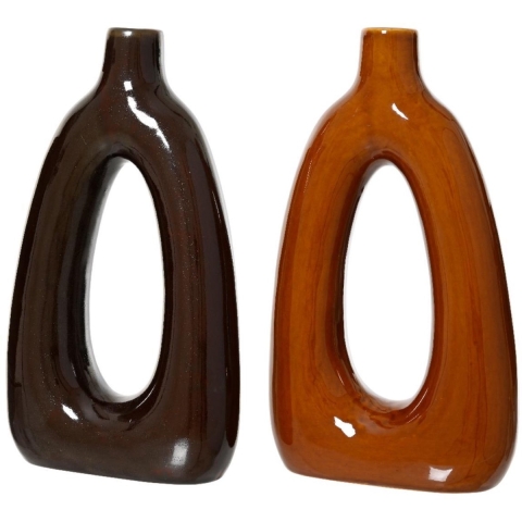 Vaas porselein 7x18,5x31,7cm