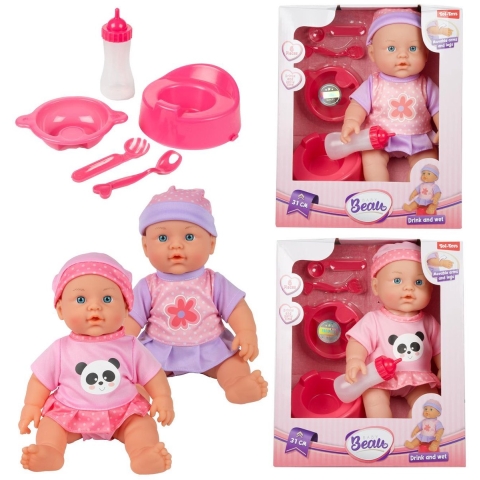 BEAU Babypop 31cm met accessoires