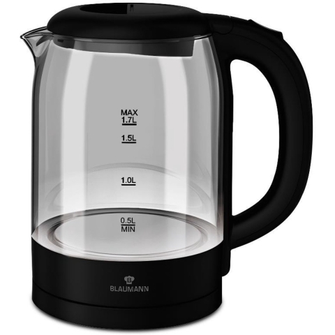 Blaumann Black Silver Waterkoker