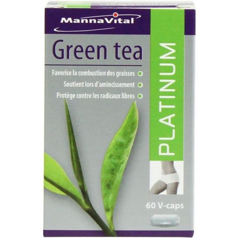 Mannavital Green Tea Platinum | 60 capsules