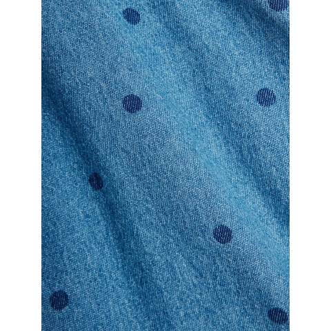 Mini Rodini Shorts - Denim Dots - Blauw - Mini Rodini - 2-3 jaar (92-98) - Shorts