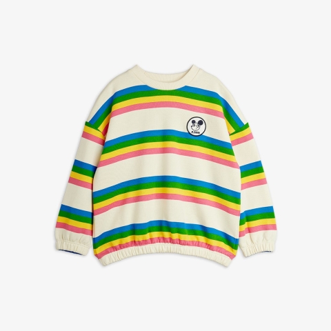 Mini Rodini Sweatshorts - Ritzratz Stripe - Multicolour - Mini Rodini - 6-7 jaar (116-122) - Shorts