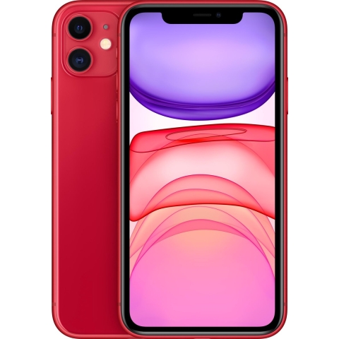 Refurbished iPhone 11 64 GB Rood Gebruikt