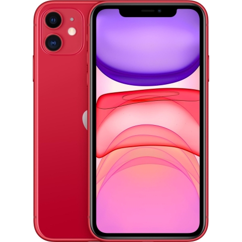 Refurbished iPhone 11 128 GB Rood Licht gebruikt