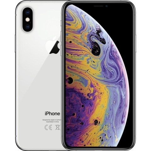 Refurbished iPhone XS 256 GB Zilver Gebruikt