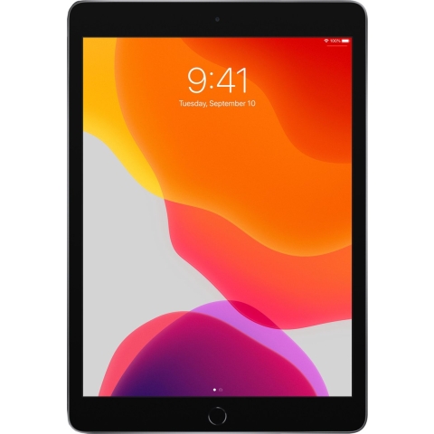 Refurbished iPad 2019 32 GB 4G Space Gray Licht gebruikt