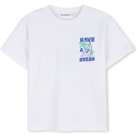 Billieblush T-Shirt - Wit - Billieblush - 8 jaar (128) - T-Shirts