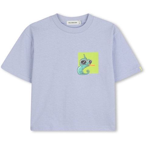 Billieblush T-Shirt - Fjord m. Print - Billieblush - 10 jaar (140) - T-Shirts