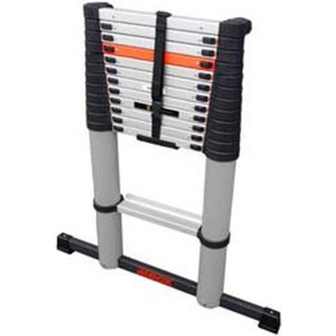 4tecx Telescoopladder 3,8m met stabilizer - 4041000900