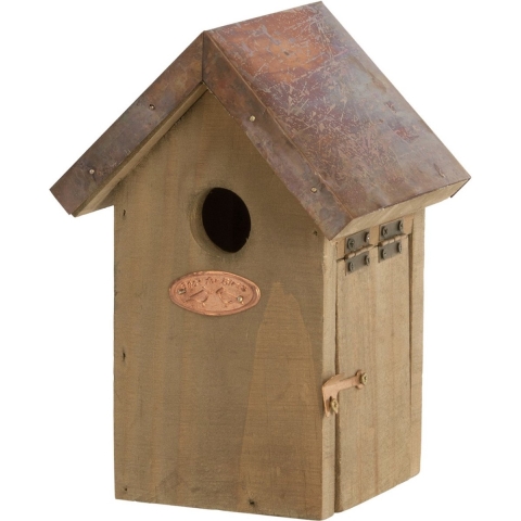 Vogelhuisje/nestkastje winterkoning 20 cm -