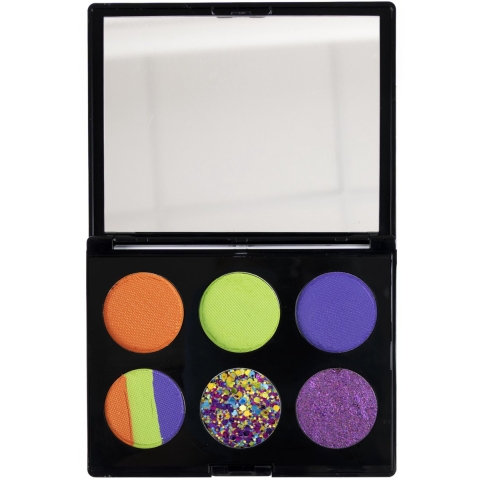 Carnaval Gezicht / Face paint verf set - Heksen kleuren - schmink / make-up - waterbasis -