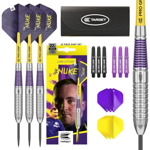 Target Luke Littler Brass - 22 gram Steeltip