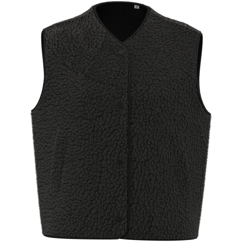Dames zonder mouw sherpa vest Spasso