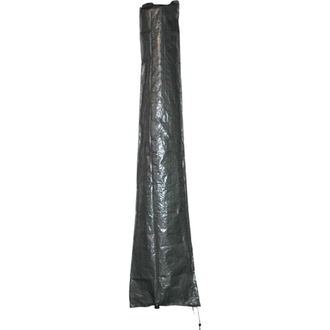 Afdekhoes / beschermhoes grijs voor parasols met een diameter van 4 m inclusief stok -
