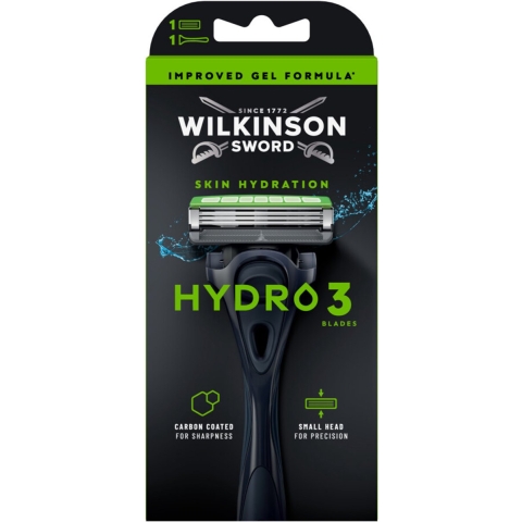3x Wilkinson Hydro 3 Scheersysteem 1 stuk