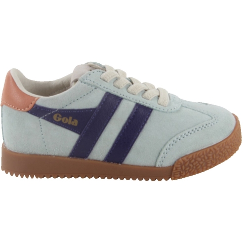 Kinder sneakers met veters in daim Gola Elan
