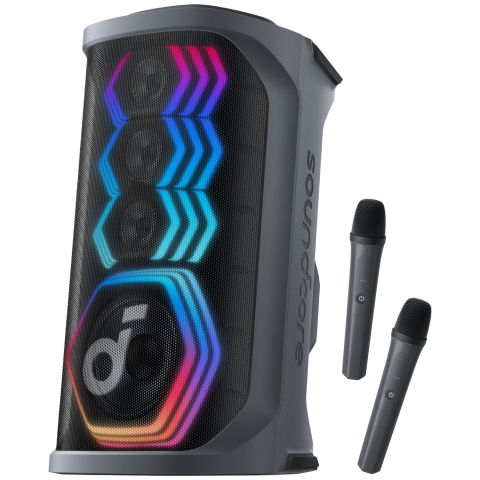 Soundcore Rave 3s Partyspeaker Zwart