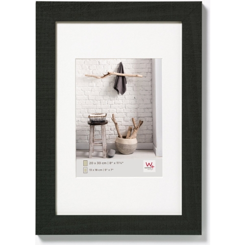 walther+ design HO430B Wissellijst Papierformaat: 24 x 30 cm Zwart