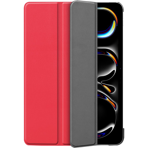 Just In Case Trifold Case Apple Ipad Pro 13 2025 / 2024 - Rood