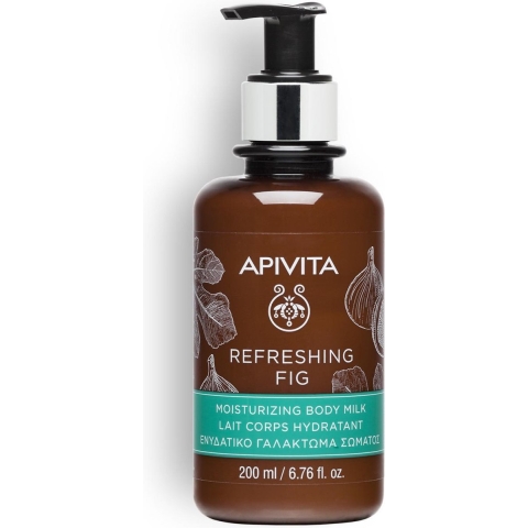 Apivita Refreshing Fig Moisturizing Body Milk | 200 ml