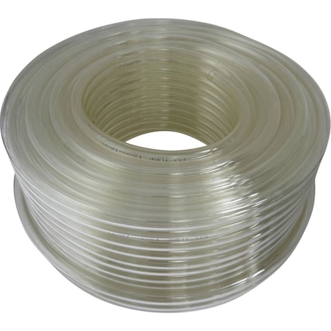 TRU COMPONENTS Persluchtslang TC-12832952 PU4X2.5 Transparent Polyurethaan Transparant Binnendiameter: 2.5 mm 10 bar 100 m
