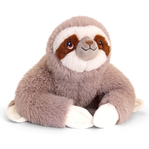Pluche knuffel dier luiaard 25 cm -