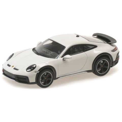 Minichamps Modelauto - Porsche 911 - wit - 6 x 2 x 2 cm - speelgoedauto -