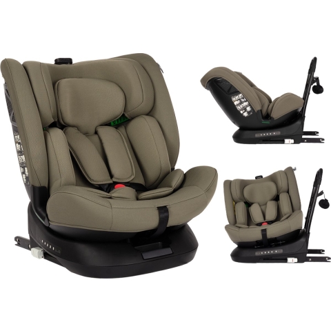 Autostoel Novi Nathan V2 Premium I-Size Dark Taupe