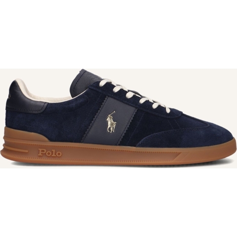 Ralph Lauren Heritage aera navy lage sneakers heren