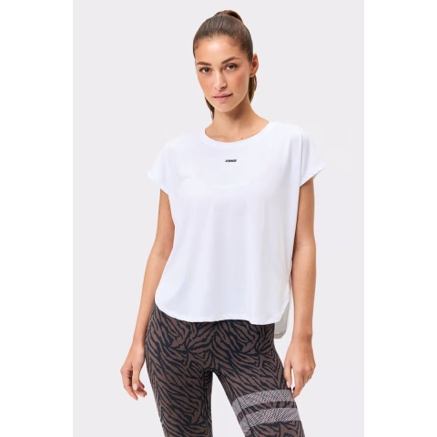 Stronger drop t-shirt training t-shirt korte mouw dames -