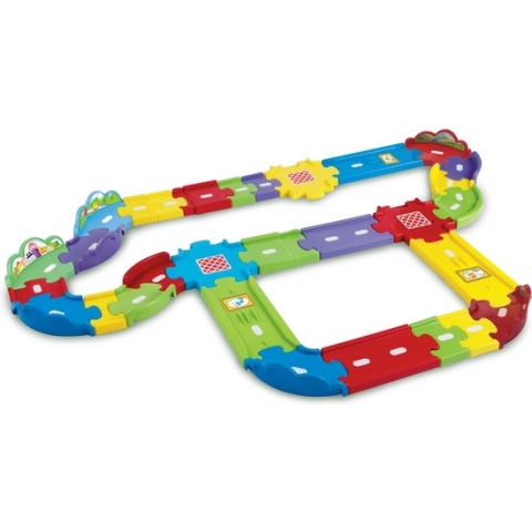 Vtech Toet Toet Auto's Wegdelen Deluxe Speelset - Voor Auto Speelfiguren - Interactief Speelgoed - Cadeau - Vanaf 1 tot 4 Jaar