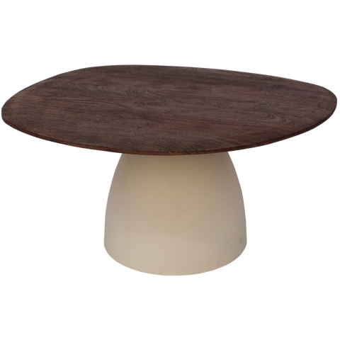 Brix salontafel marron - mangohout 86 cm