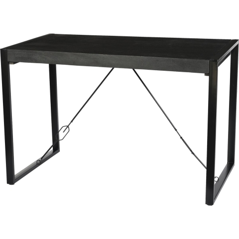 Livingfurn bartafels norris bar table 140cm mangohout / gecoat staal