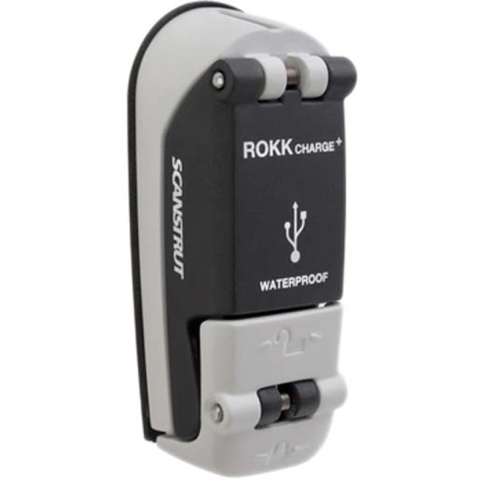 ScanStrut ROKK snellader waterdicht IPX6 2x USB-A aansluitingen zwart