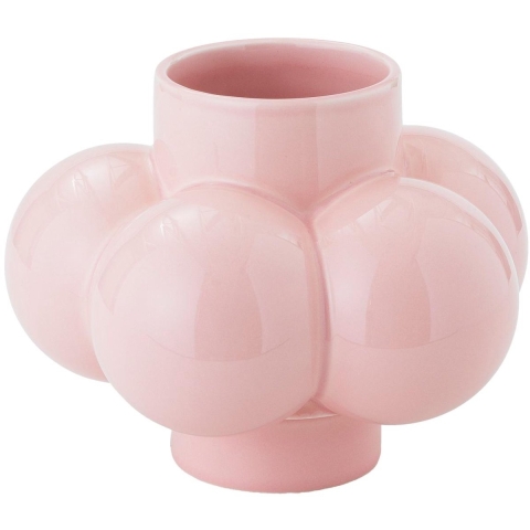 Normann Copenhagen - Vaas decoratieobject B4 Bubbles, roze, hoogte 17 cm, keramiek Normann