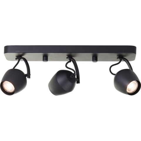 Brilliant G06716/86 Deckenleuchte 45cm Plafondlamp GU10 Zwart
