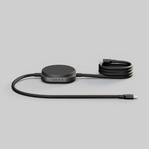 Zens Pro 2 Draadloze Oplader 15 Watt met USB C kabel Zwart