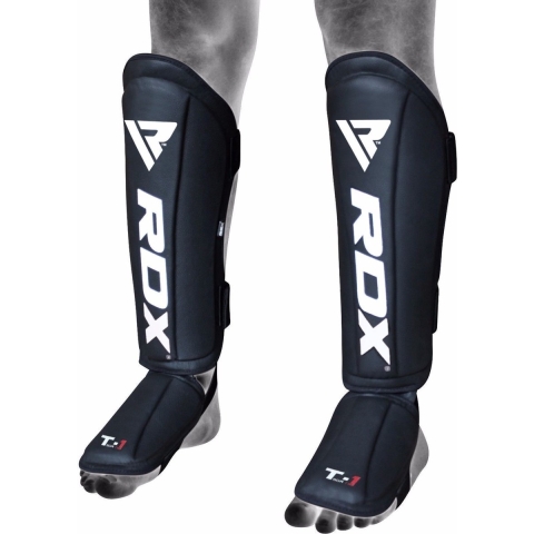 RDX Sports Scheenbeschermers Shin Instep King - Zwart - S