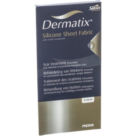 Dermatix Silicone Sheet Fabric 4 x 13 cm | 1 stuk