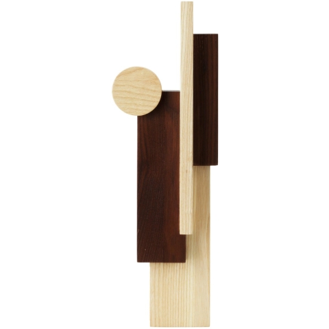 Normann Copenhagen - Sculptuur Join groot, naturel/bruin, hoogte 40 cm