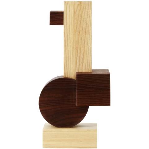 Normann Copenhagen - Sculptuur Join middelgroot, naturel/bruin, hoogte 33 cm