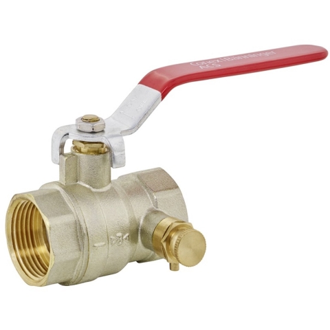 Kirchhoff Kogelkraan, 1"IT, met afvoer - 988596355