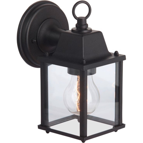 Brilliant Irvin 96186/06 Buitenlamp (wand) E27 60 W Zwart