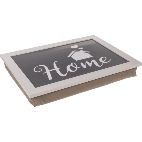 Schootkussen/laptray - MDF - katoen - 43 x 32,5 cm - Home - laptopkussen -
