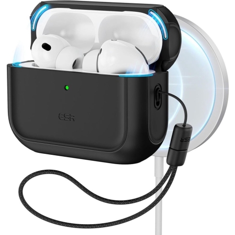 ESR ESR Orbit Hybrid HaloLock Case Apple A Beschermhoes voor oplaadcase Zwart