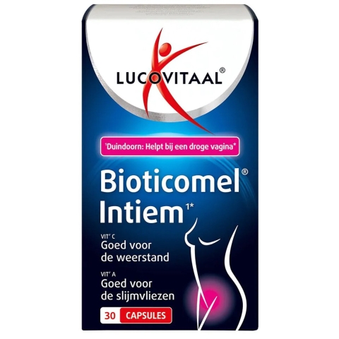 2+2 gratis: Lucovitaal Bioticomel® Intiem 30 capsules
