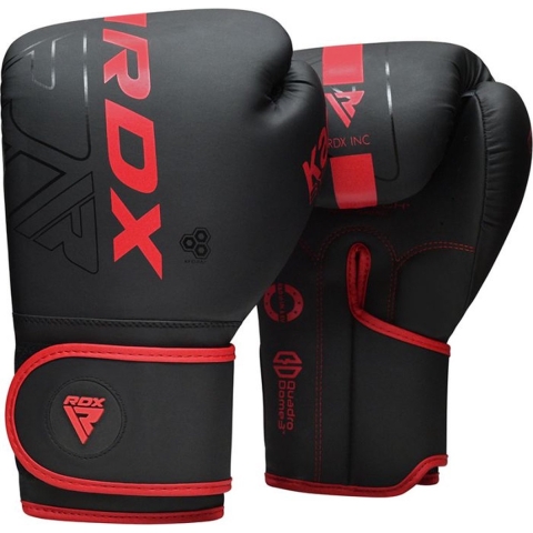 RDX Sports F6 Kara Bokshandschoenen - Rood - 12 oz